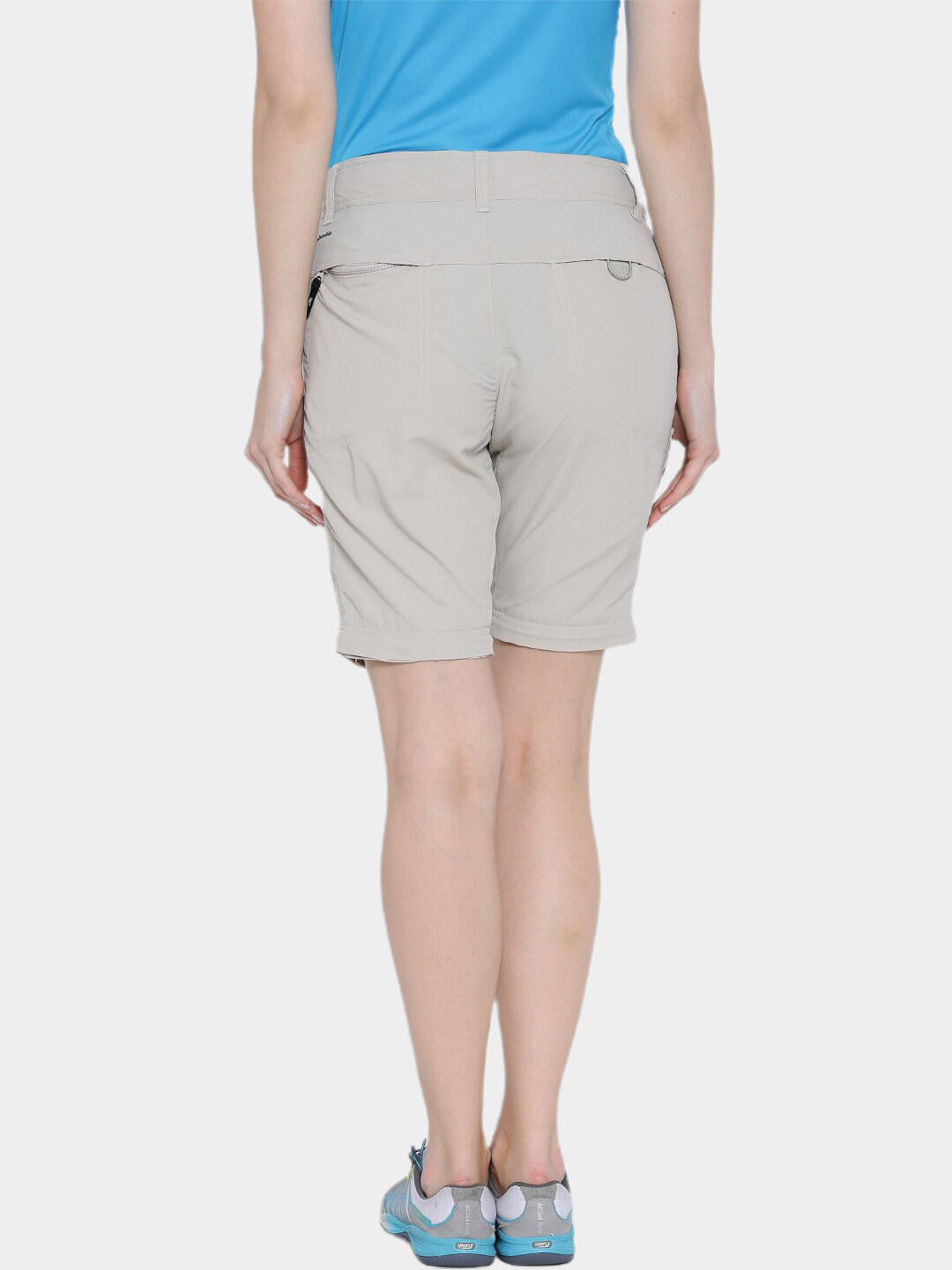 Columbia Women White Omni-Wick Silver Ridge Convertible Pant
