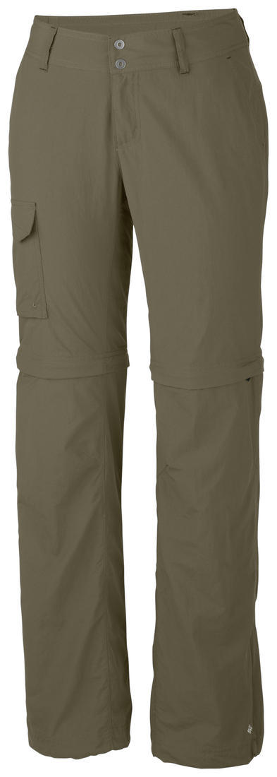 Columbia Women Green Silver Ridge Convertible Pant