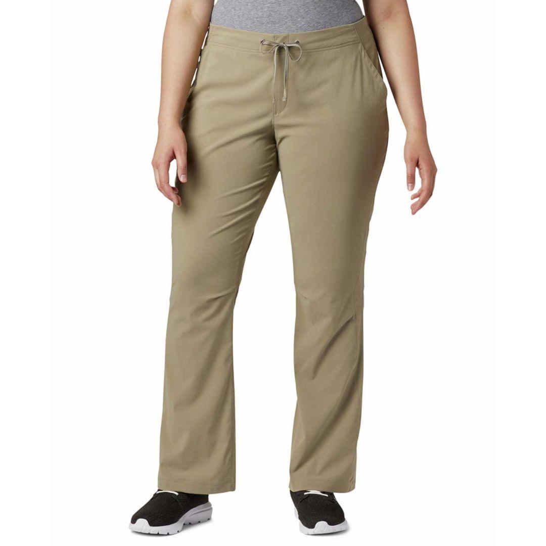 Columbia Women Brown Omni-Shield Anytime Outdoor Boot Cut Pant