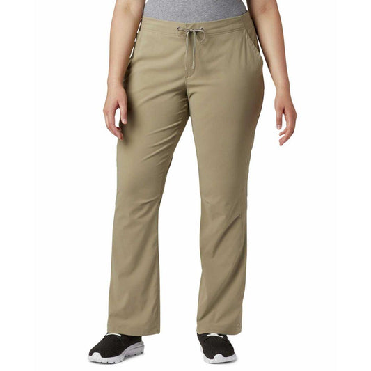 Columbia Women Brown Omni-Shield Anytime Outdoor Boot Cut Pant