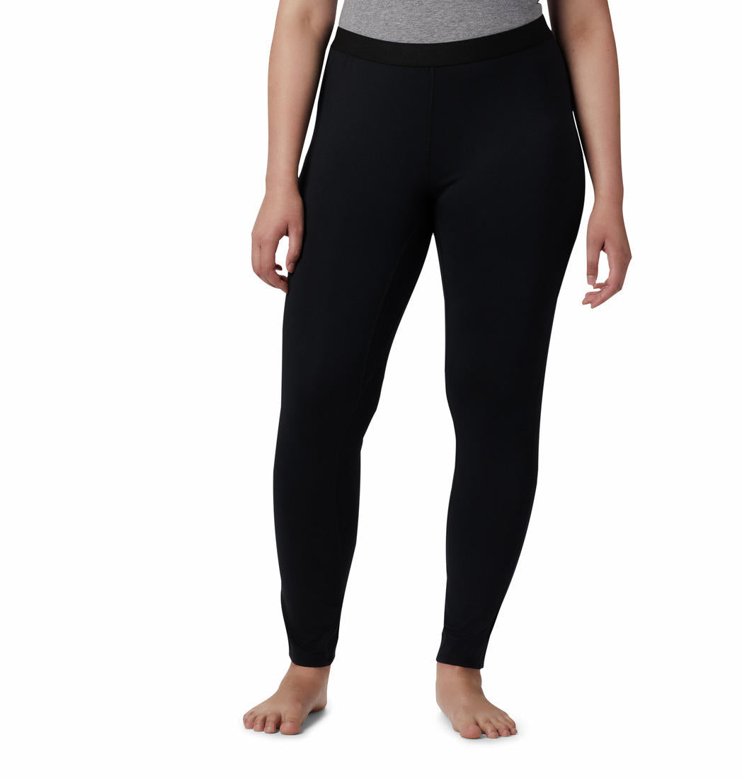 Columbia Women Black Midweight Stretch Tight Baselayer Bottom