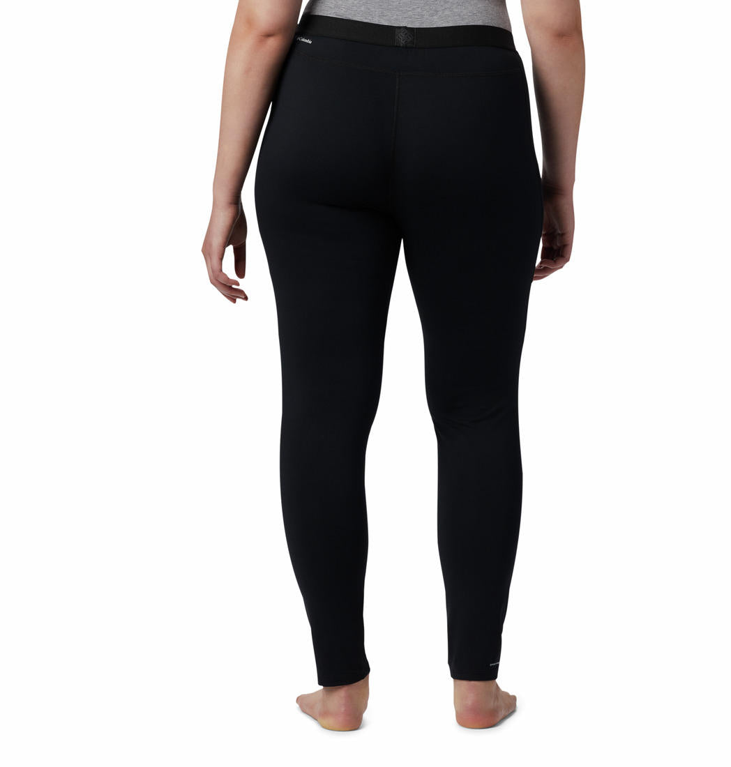 Columbia Women Black Midweight Stretch Tight Baselayer Bottom
