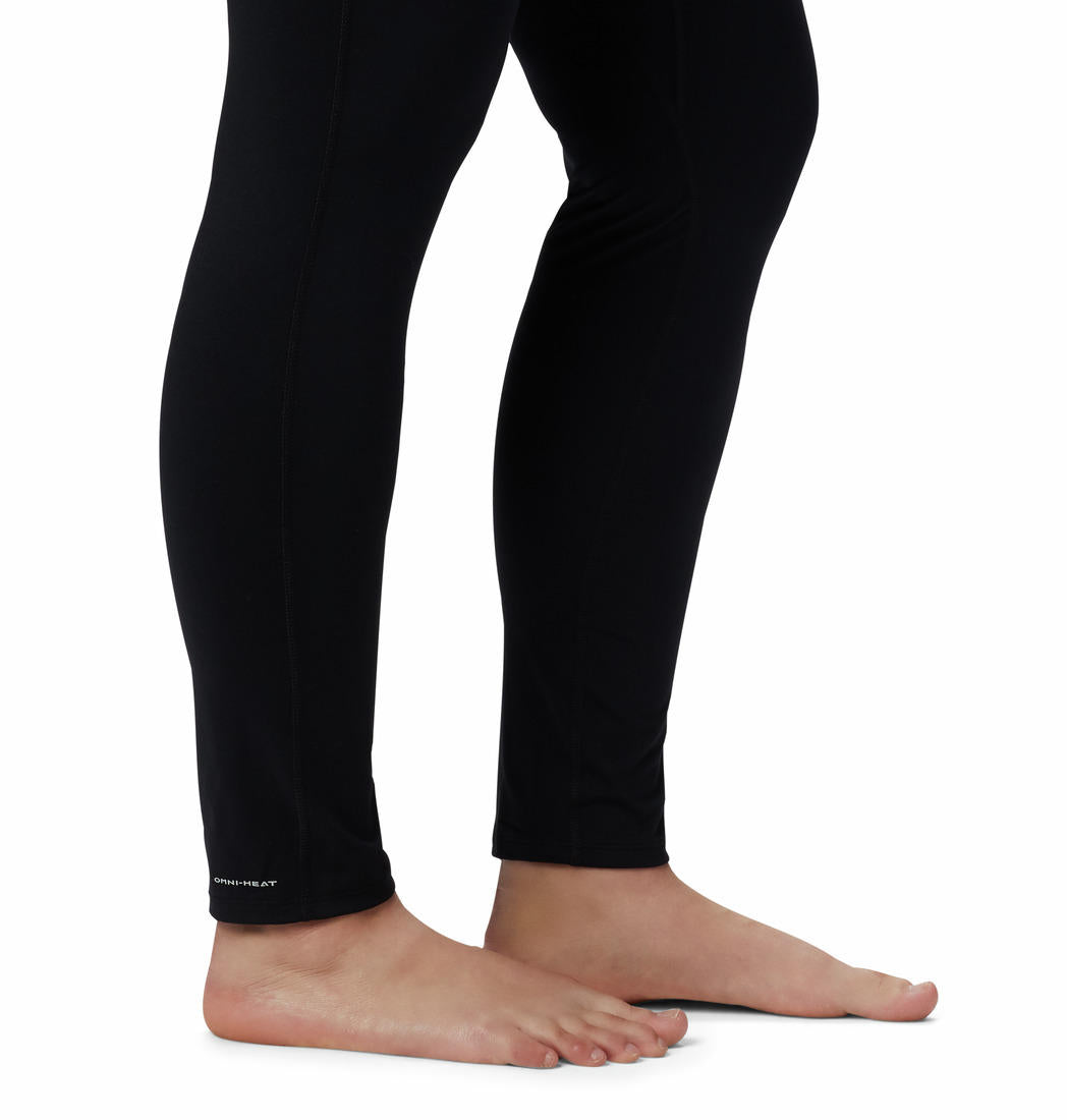 Columbia Women Black Midweight Stretch Tight Baselayer Bottom