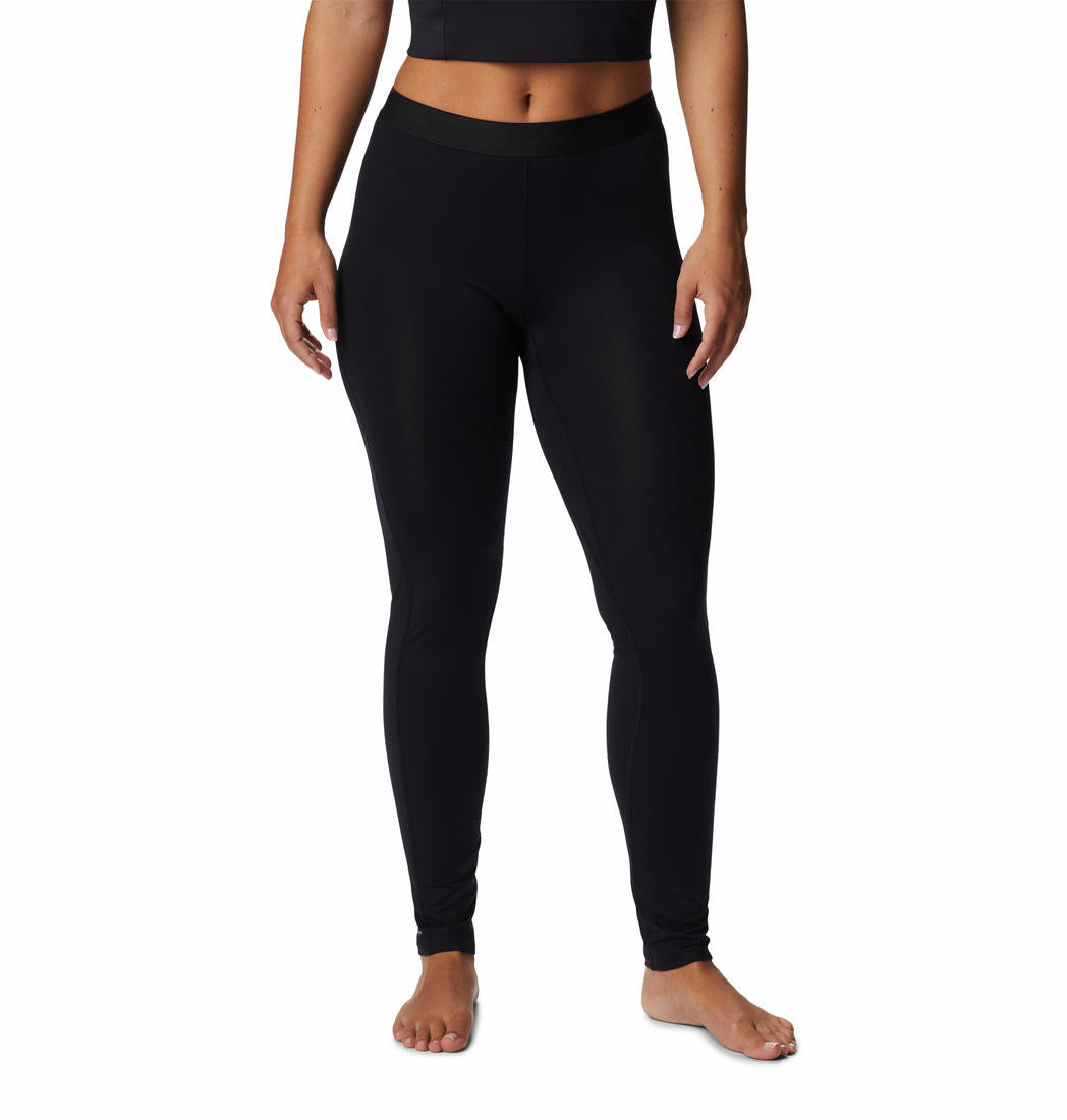 Columbia Women Black Midweight Stretch Tight Baselayer Bottom