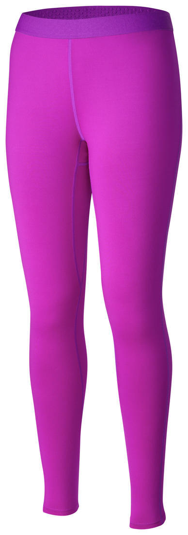 Columbia Women Purple Midweight Stretch Tight Baselayer Bottom