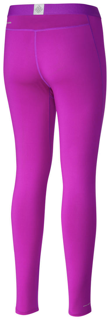 Columbia Women Purple Midweight Stretch Tight Baselayer Bottom