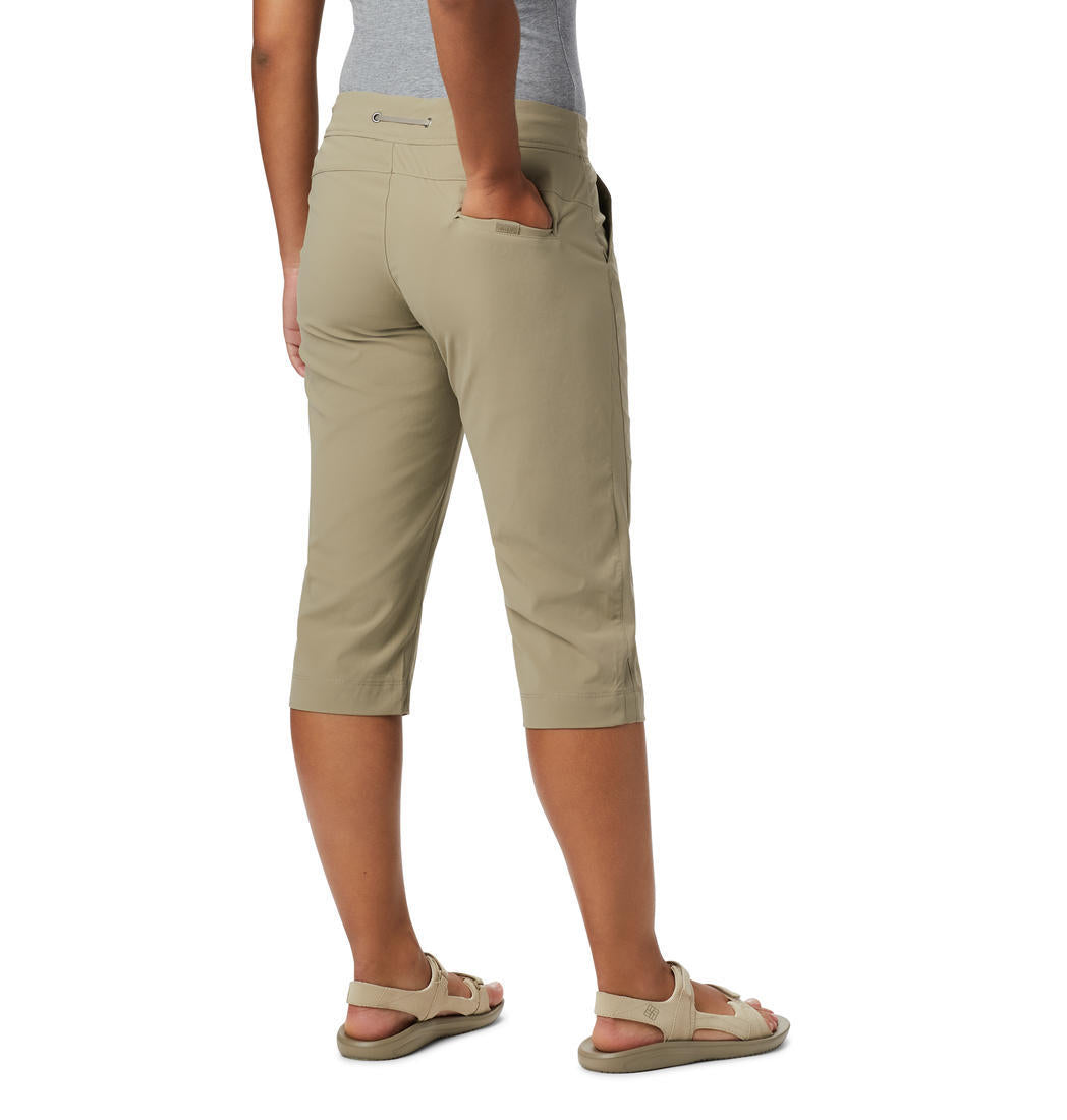 Columbia Women Beige Anytime Outdoor Capri (Sun Protection)