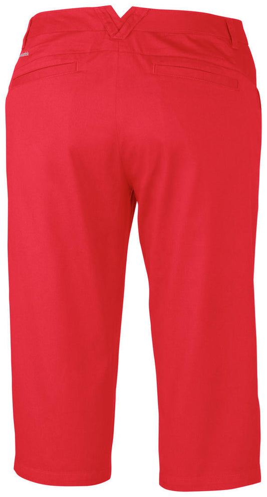 Columbia Women Red Kenzie Cove Capri Pant
