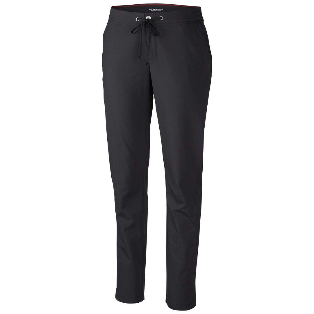 Columbia Women Black Anytime Outdoor Midweight Slim Pant