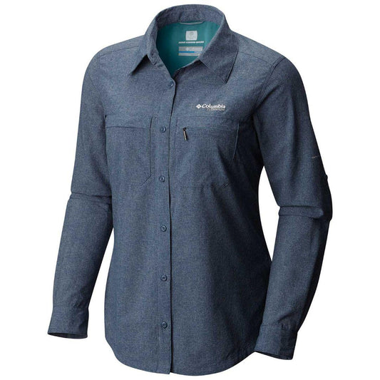 Columbia Women Blue Irico Long Sleeve Shirt