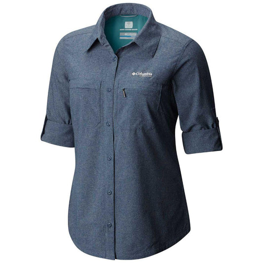 Columbia Women Blue Irico Long Sleeve Shirt
