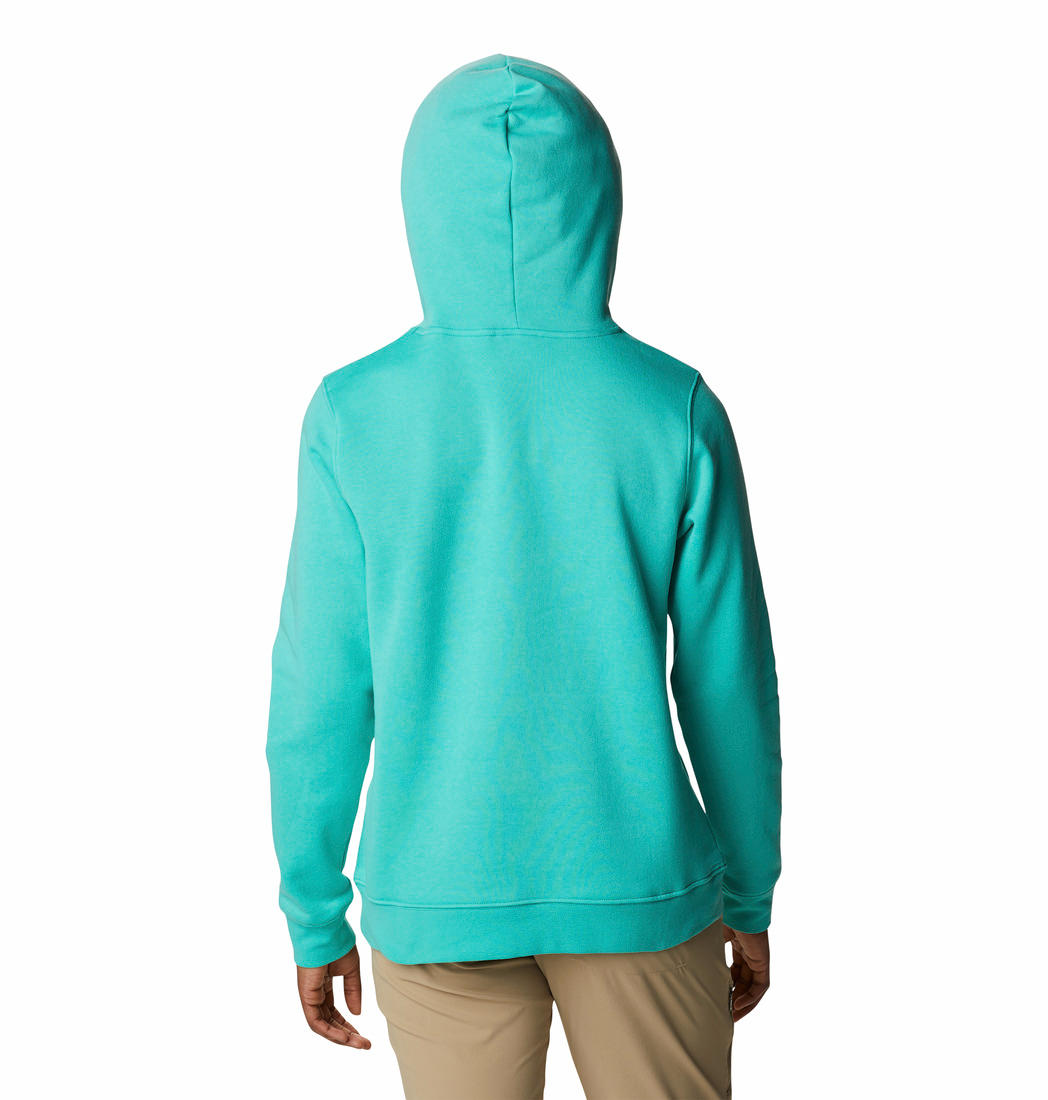 Columbia Women Green Columbia Trek Graphic Hoodie