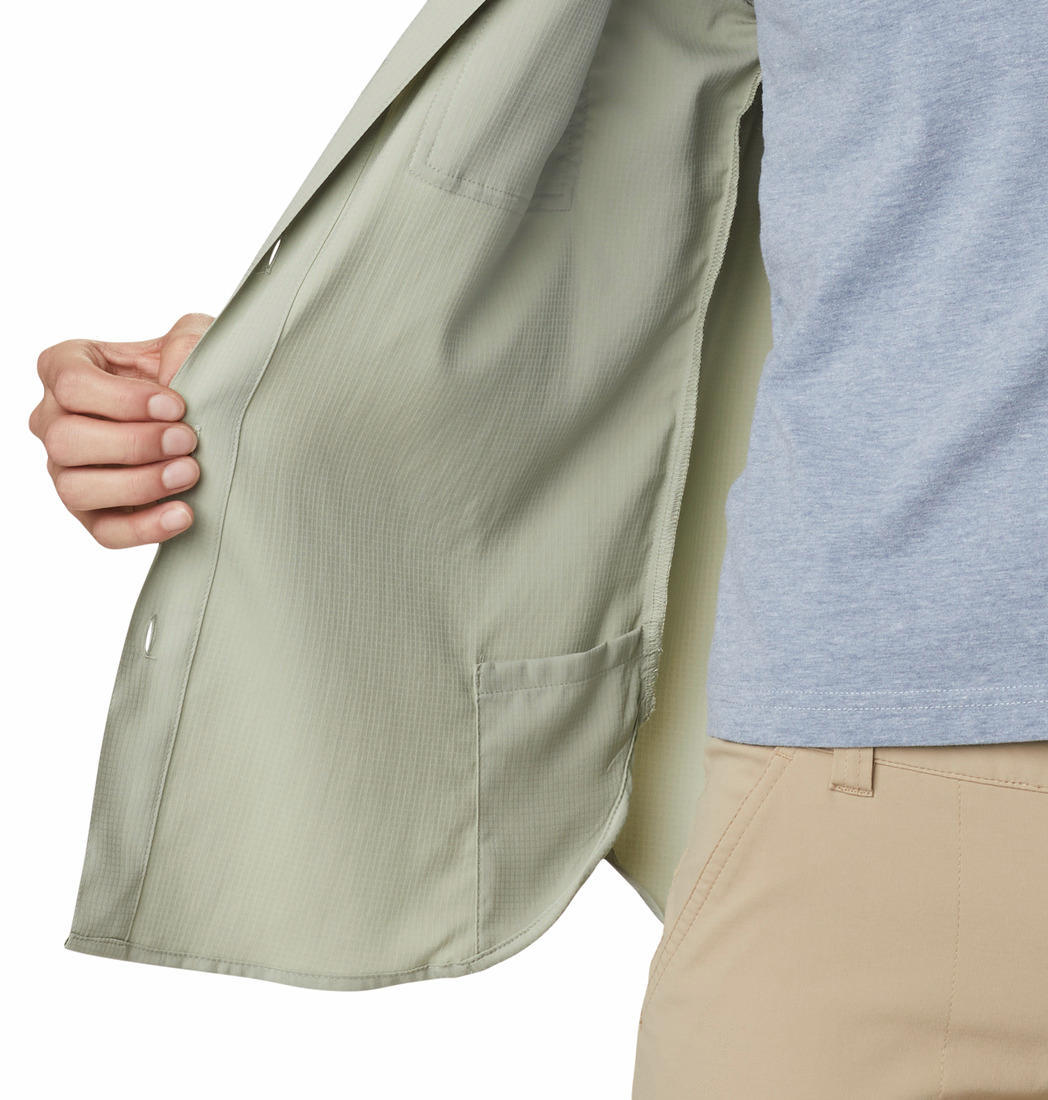 Columbia Women Green Columbia Women Silver Ridge Utility Long Sleeve Shirt