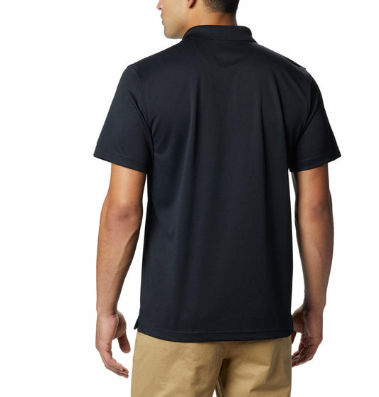 Columbia Men Black Utilizer Polo T-Shirt