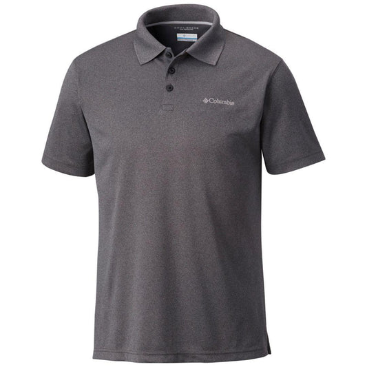 Columbia Men Grey Utilizer Polo T-Shirt