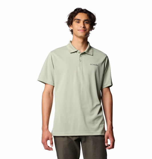 Columbia Mens Green Utilizer Polo