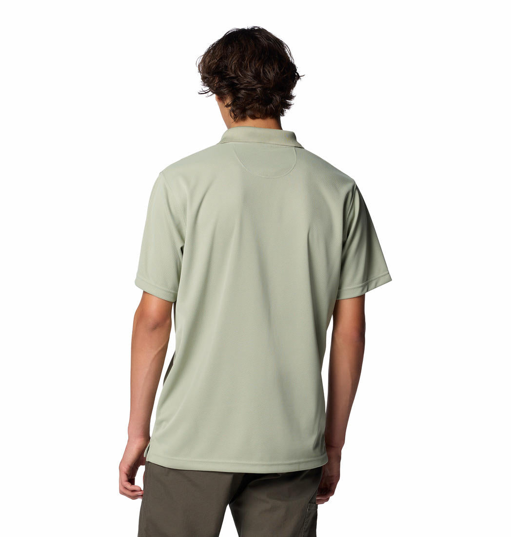 Columbia Mens Green Utilizer Polo