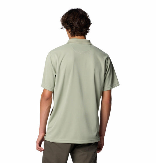 Columbia Mens Green Utilizer Polo