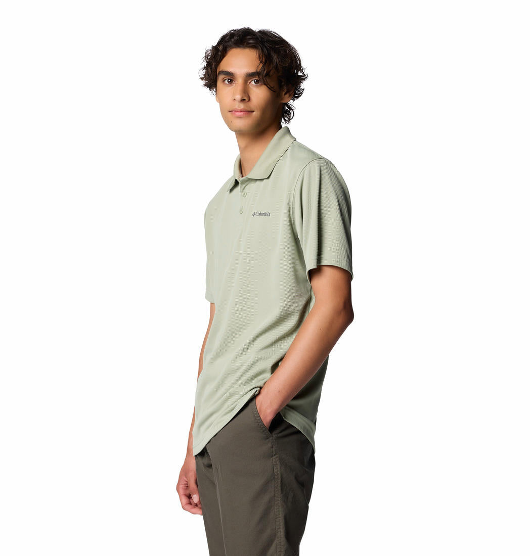 Columbia Mens Green Utilizer Polo