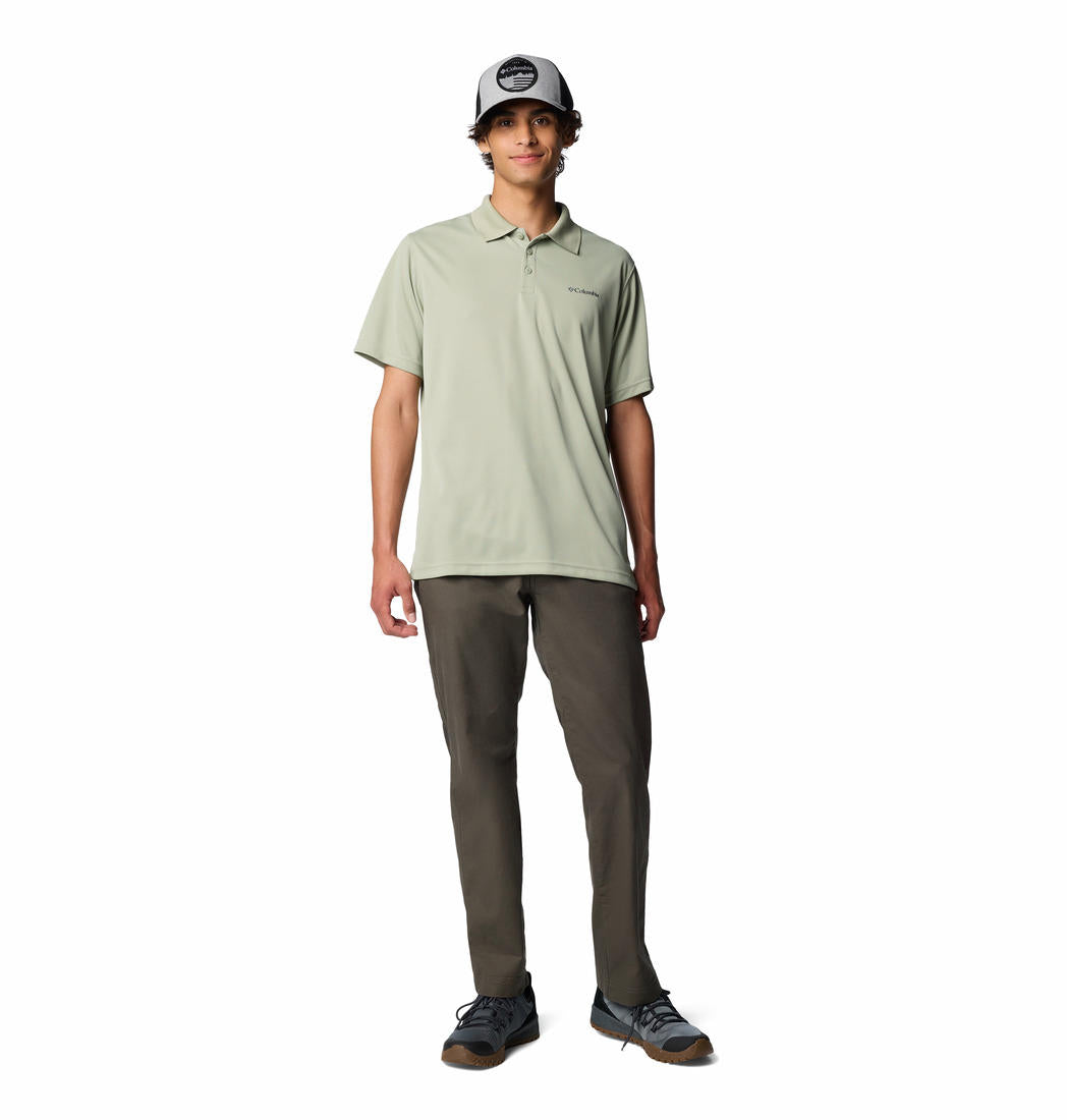 Columbia Mens Green Utilizer Polo