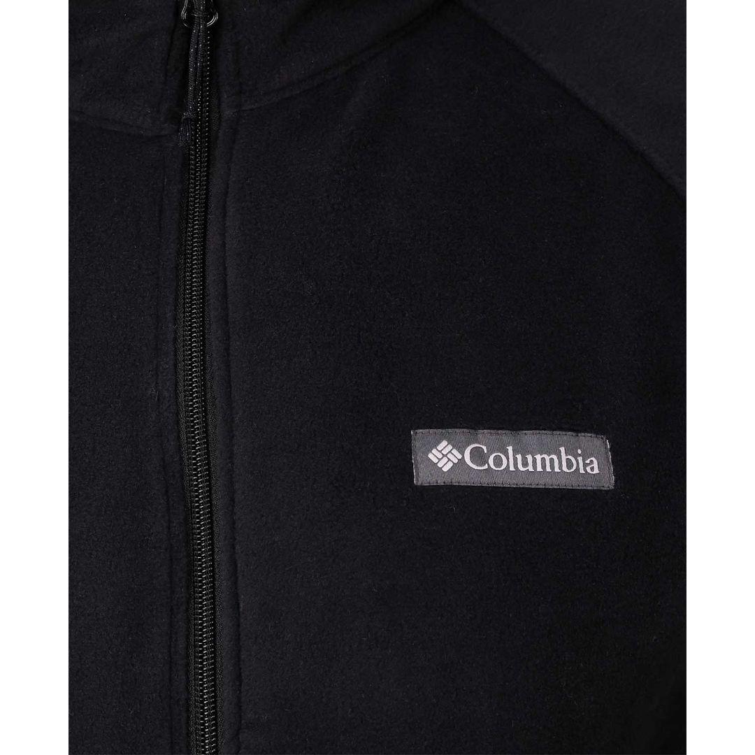 Columbia Men Black Basin Trail Fleece Full Zip