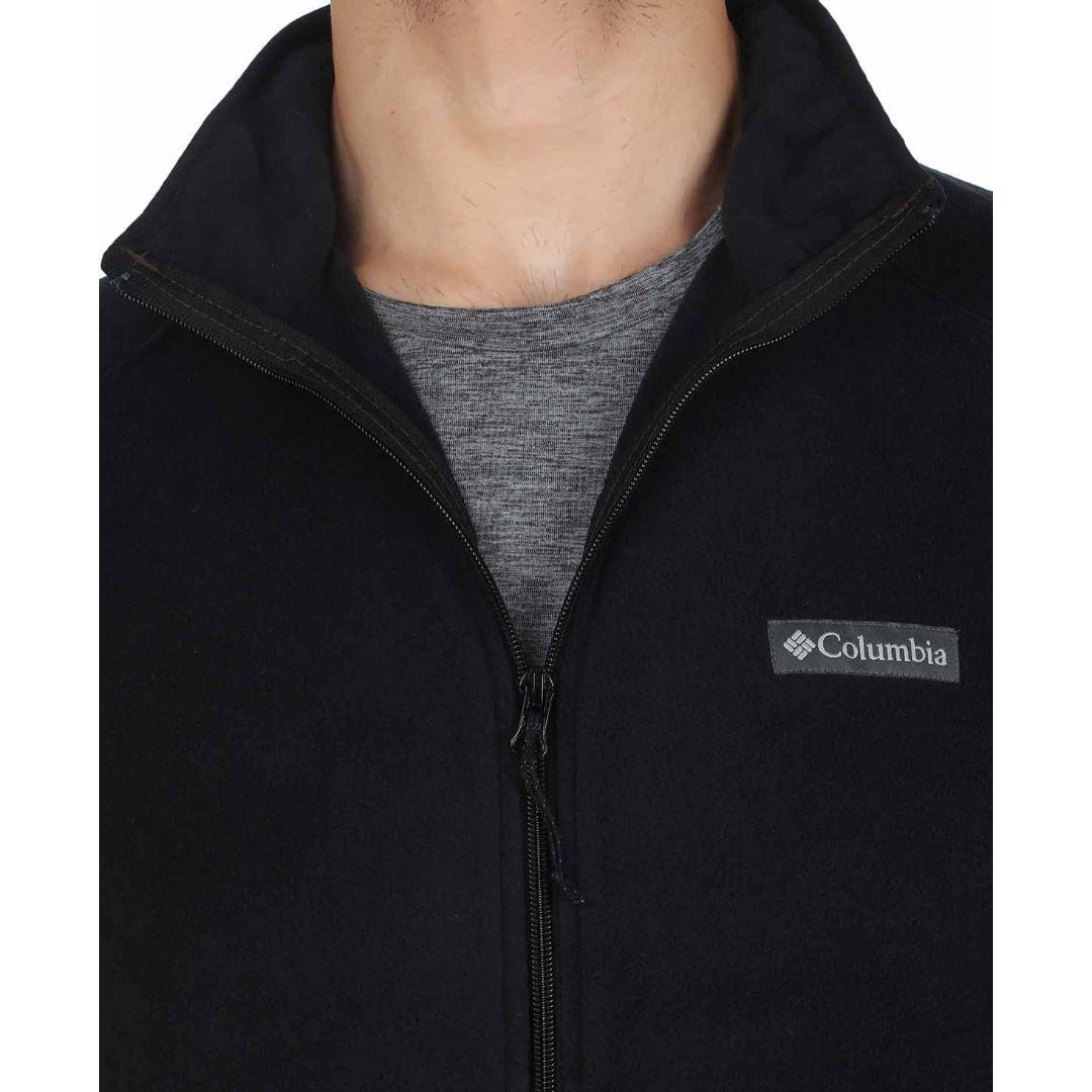 Columbia Men Olive Basin Trail Fleece Full Zip