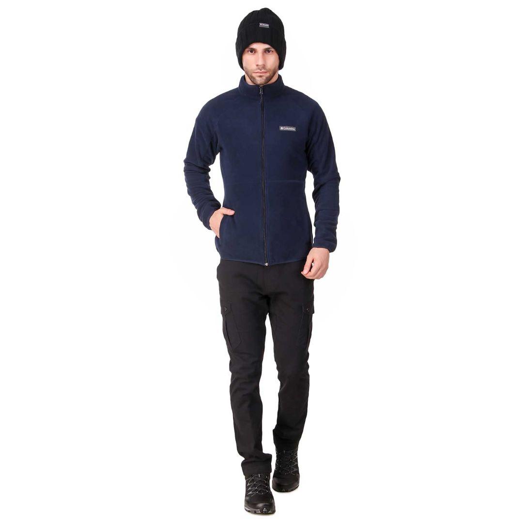 Columbia Men Blue Basin Trail Fleece Full Zip