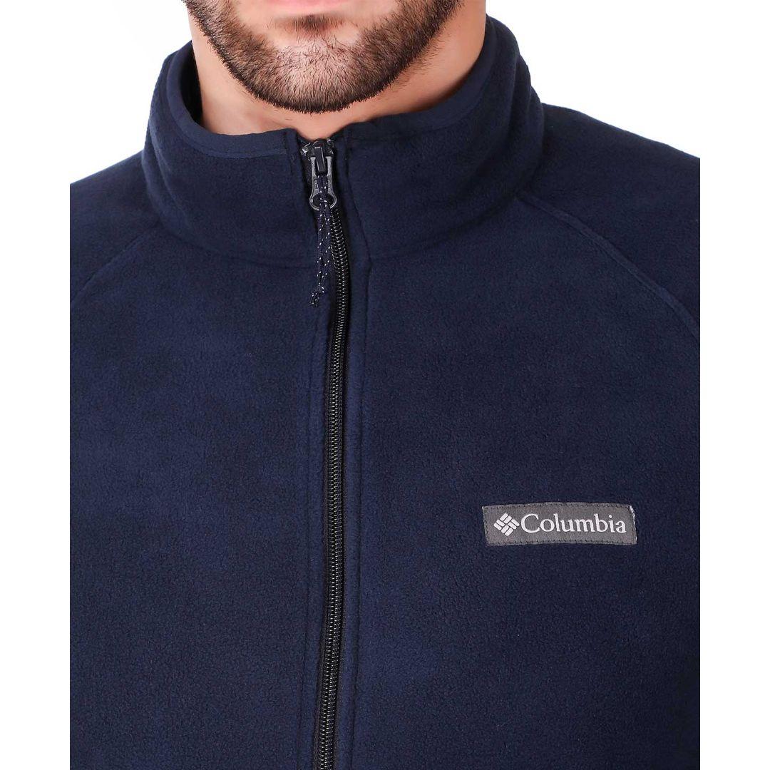 Columbia Men Blue Basin Trail Fleece Full Zip