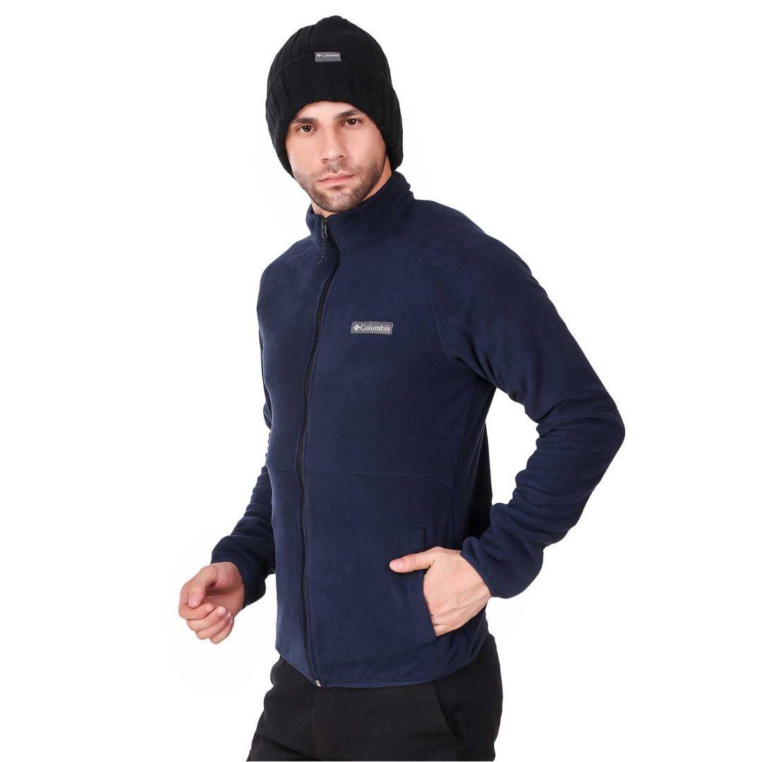 Columbia Men Blue Basin Trail Fleece Full Zip