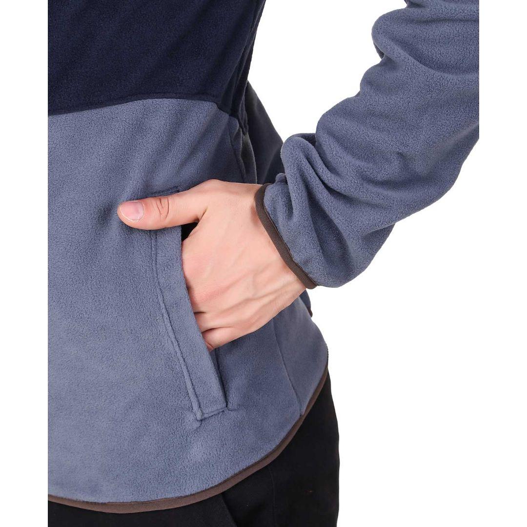 Columbia Men Blue Basin Trail Fleece Full Zip
