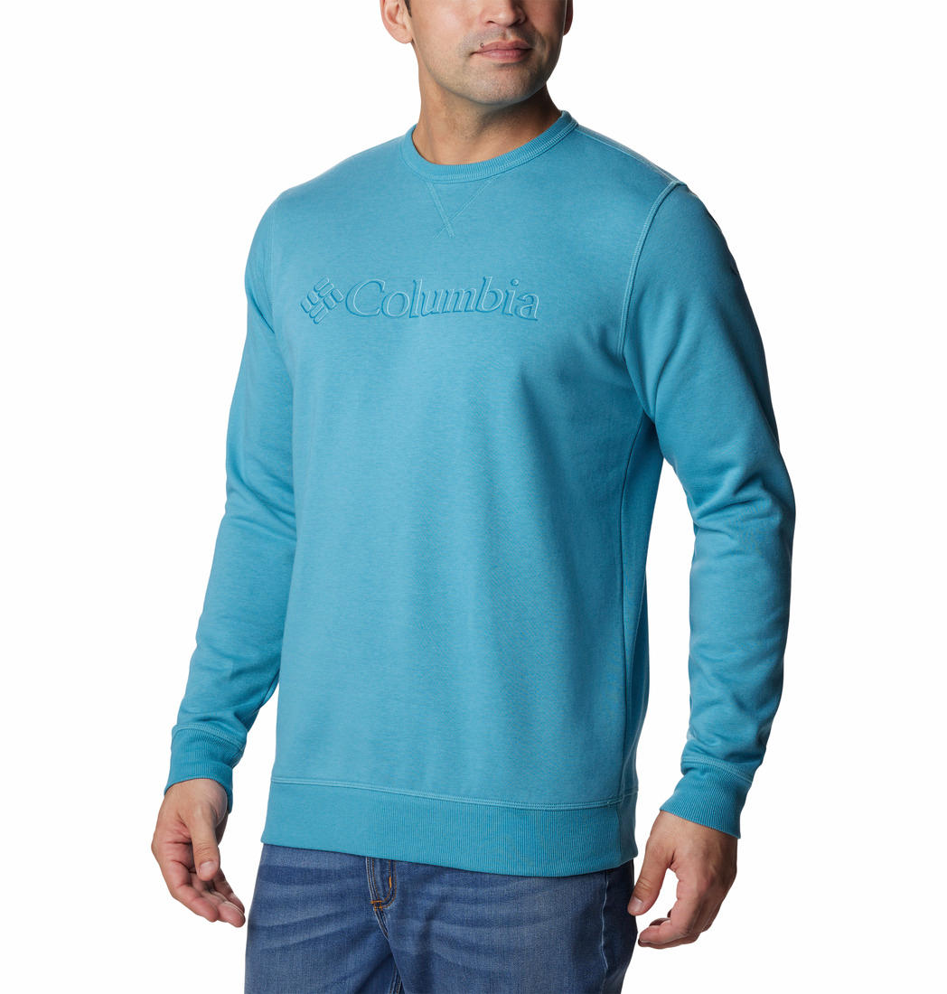 Columbia Men Blue Columbia Men M Logo Crew Fleece