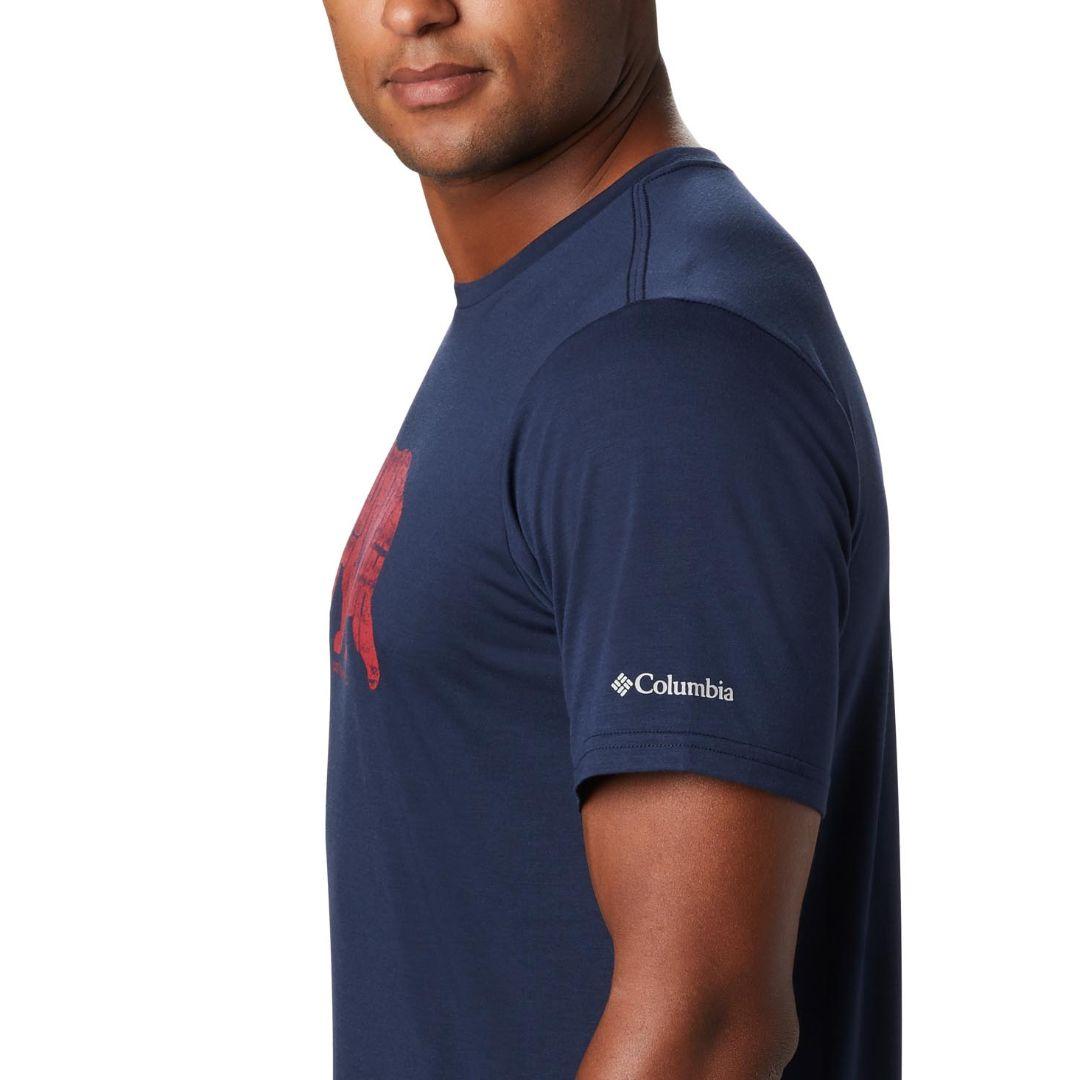 Columbia Men Blue Terra Vale II SS Tee