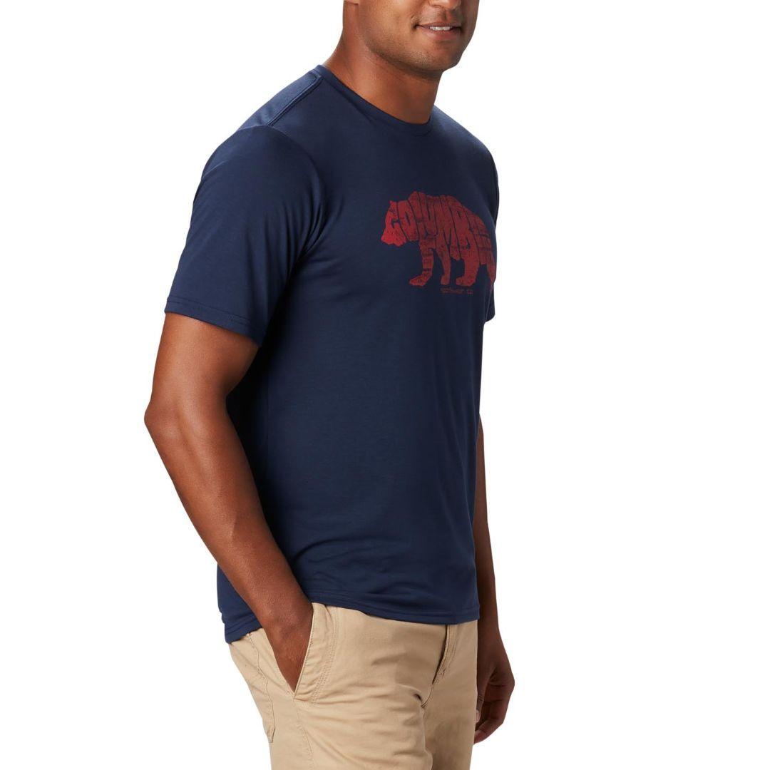 Columbia Men Blue Terra Vale II SS Tee