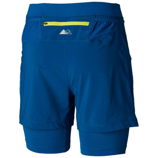 Columbia Men Blue Omni-Freeze Titan Ultra II Shorts