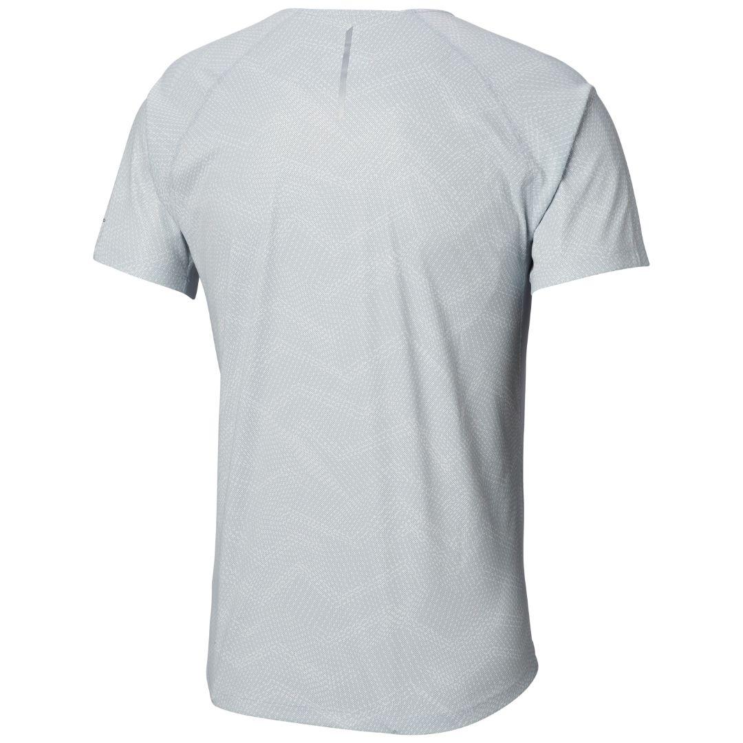 Columbia Men Grey F.K.T. II Short Sleeve Shirt (Sun Protection)