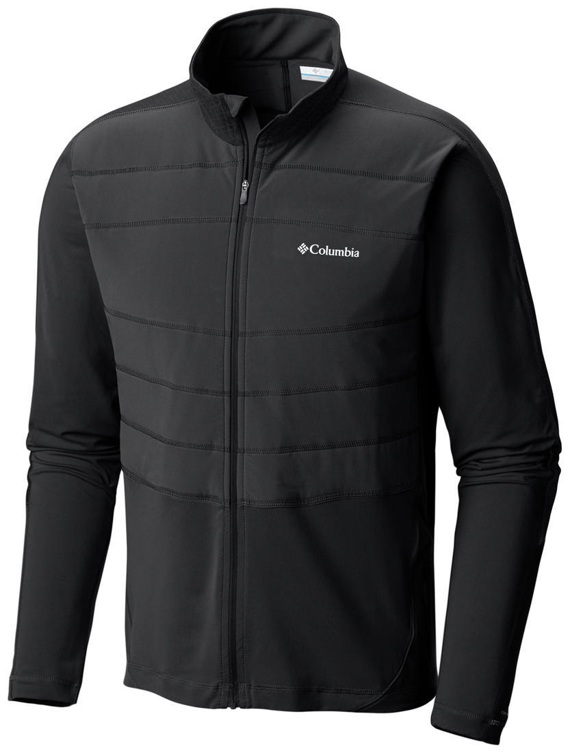 Columbia Men Black Trail Flash Hybrid Jacket
