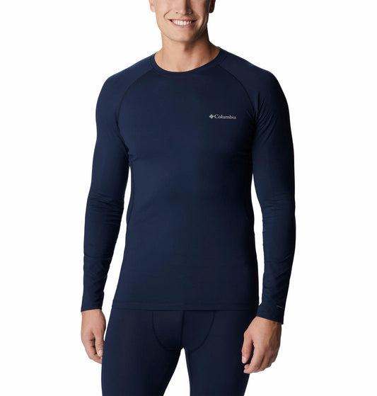 Columbia Mens Blue M Omni-Heat Infinity Knit LS Crew
