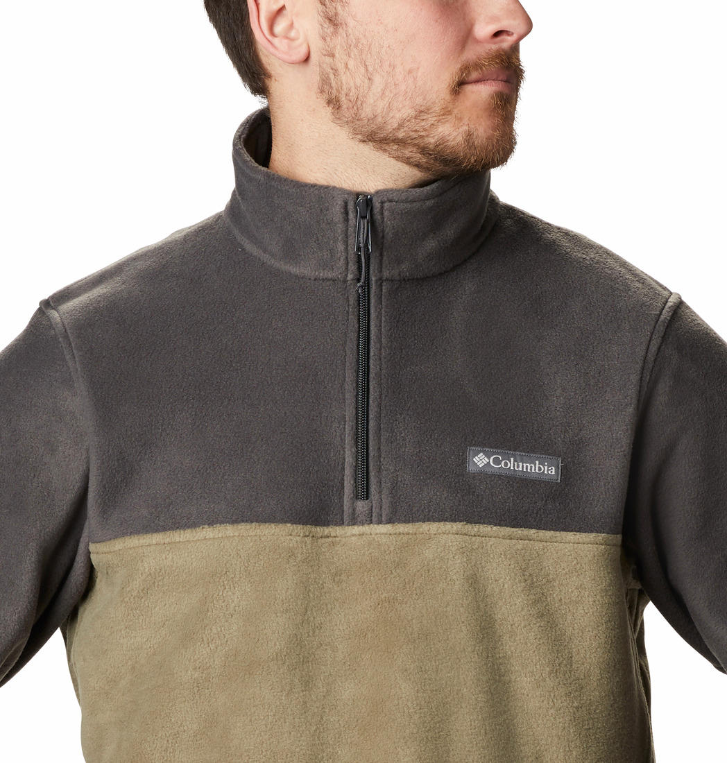 Columbia Men Black Columbia Steens Mountains Half Zip