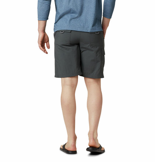 Columbia Men Grey Omni-Shield Cascades Explorer Shorts