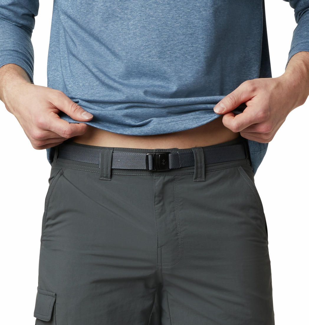 Columbia Men Grey Cascades Explorer Short (Sun Protection)