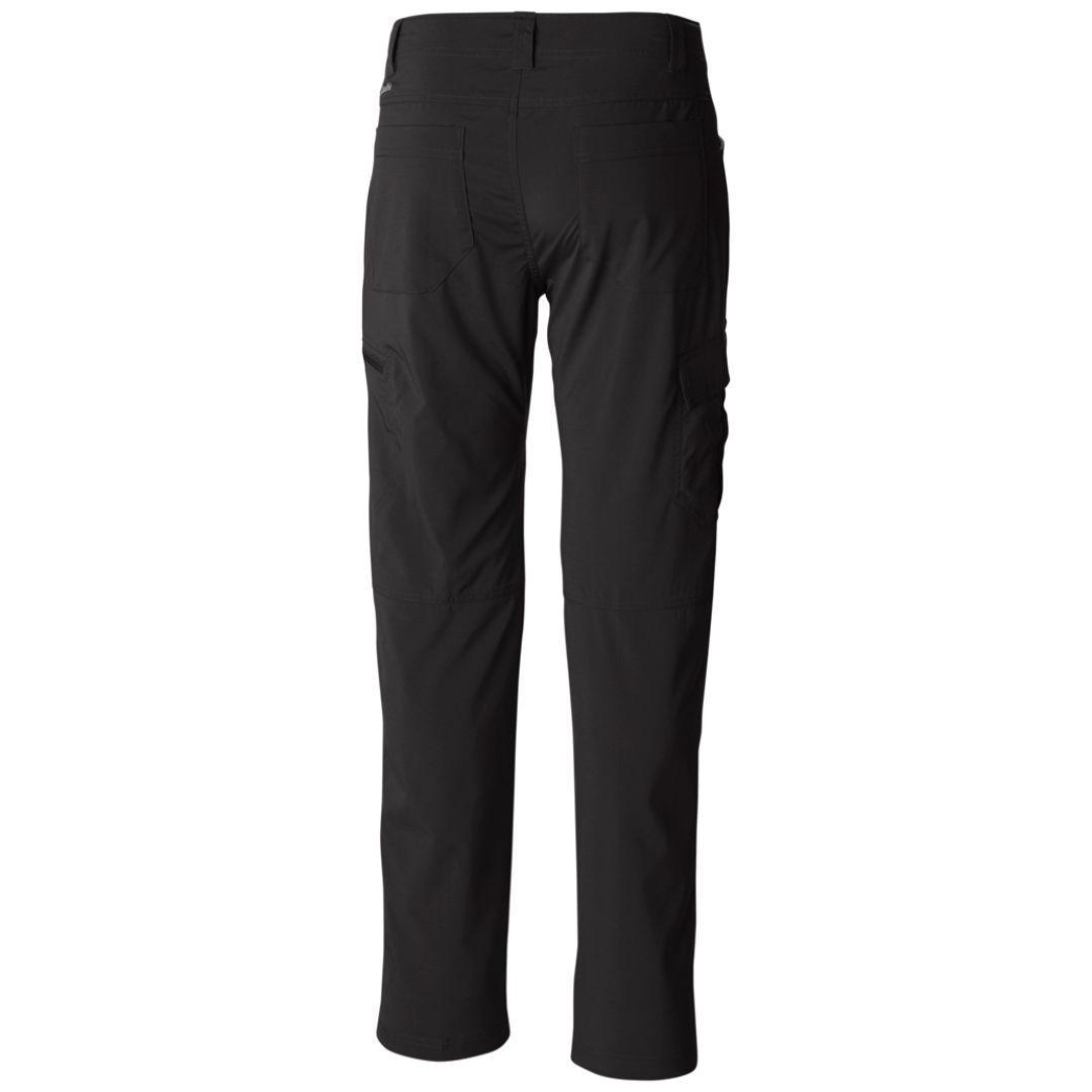 Columbia Men Black Silver Ridge Stretch Pant (Sun Protection)