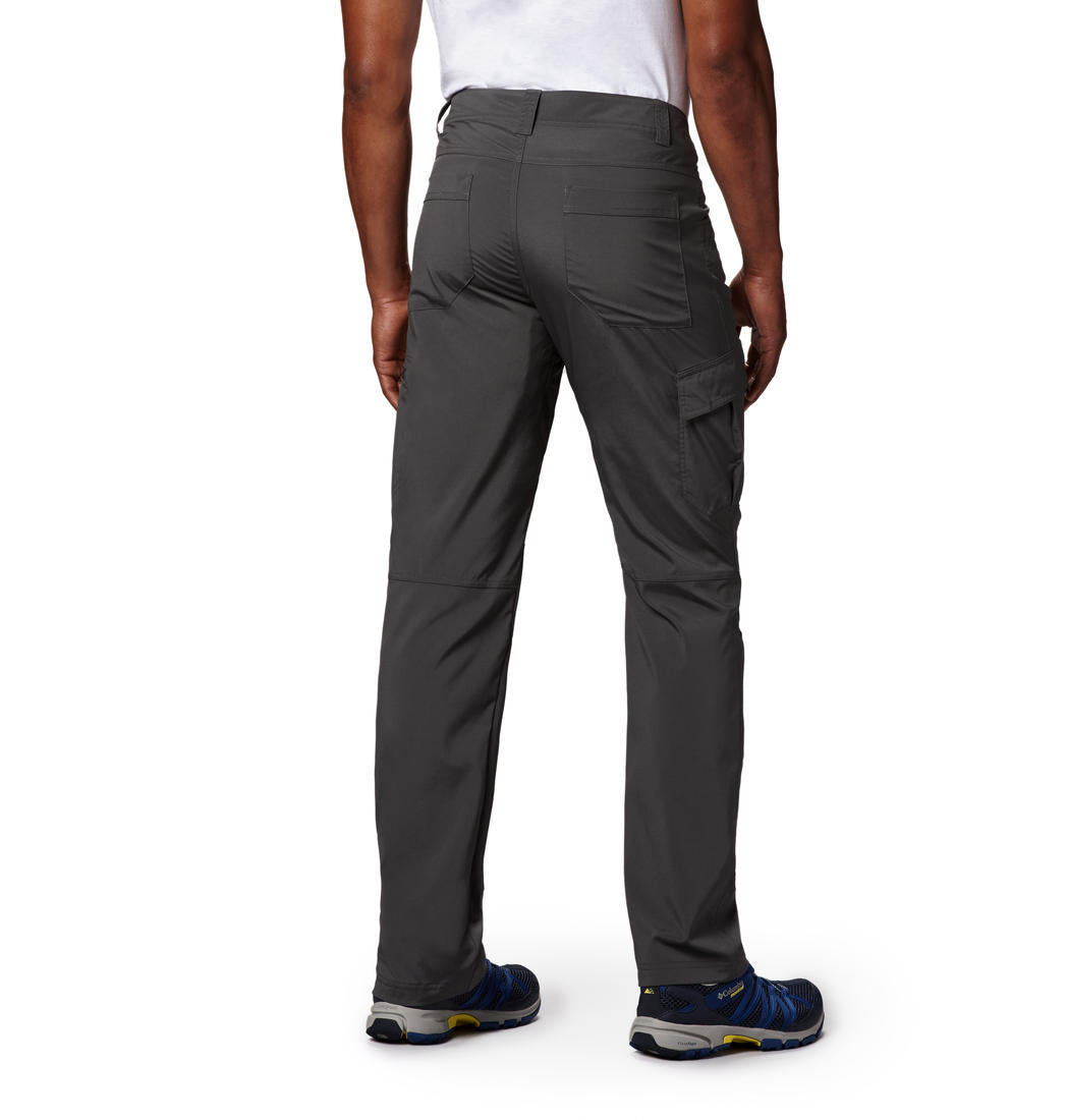 Columbia Men Grey Silver Ridge Stretch Pant (Sun Protection)