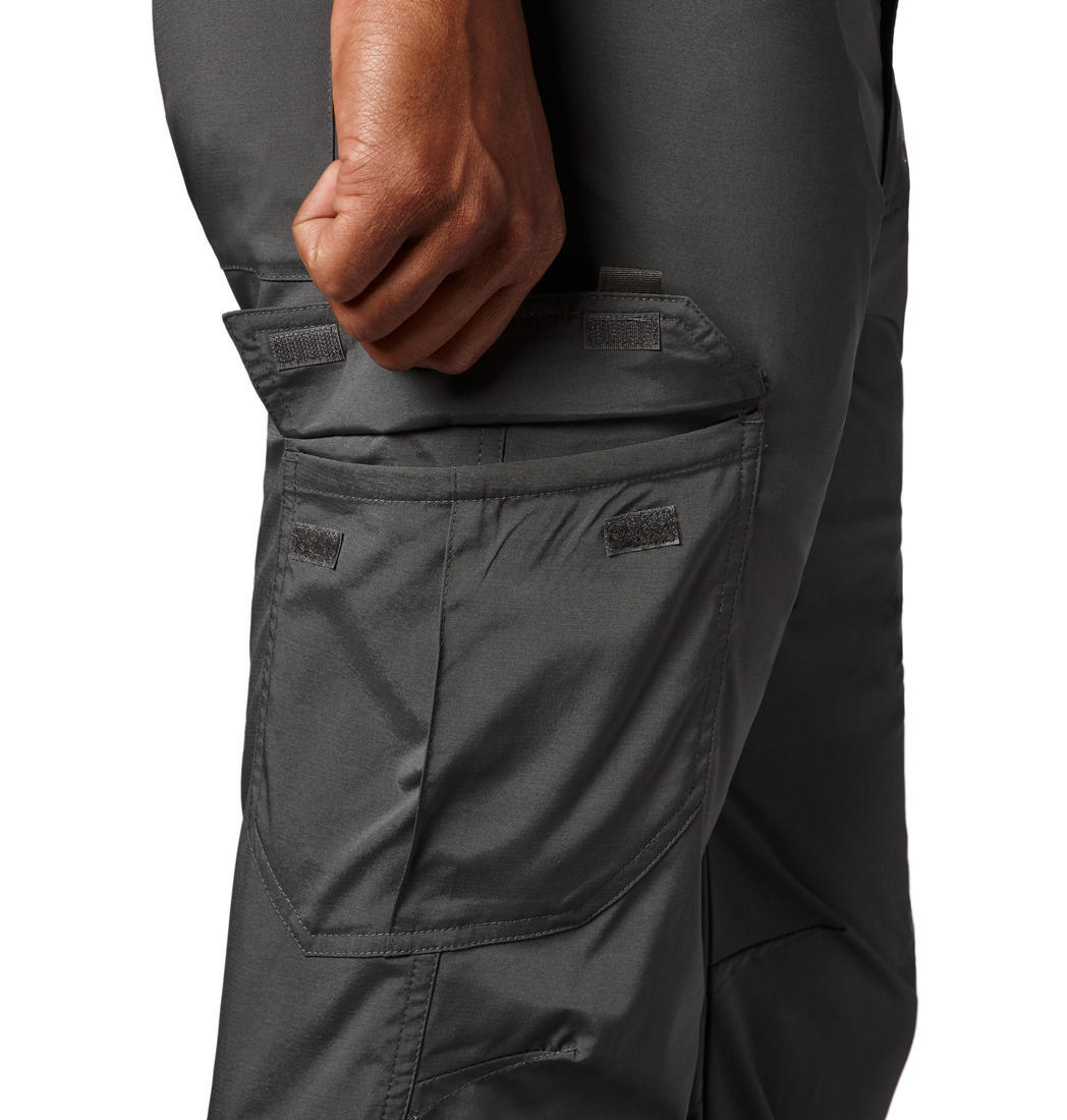 Columbia Men Grey Silver Ridge Stretch Pant (Sun Protection)
