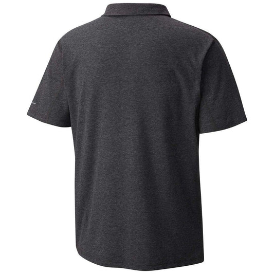 Columbia Men Grey Silver Ridge Zero Polo T-Shirt