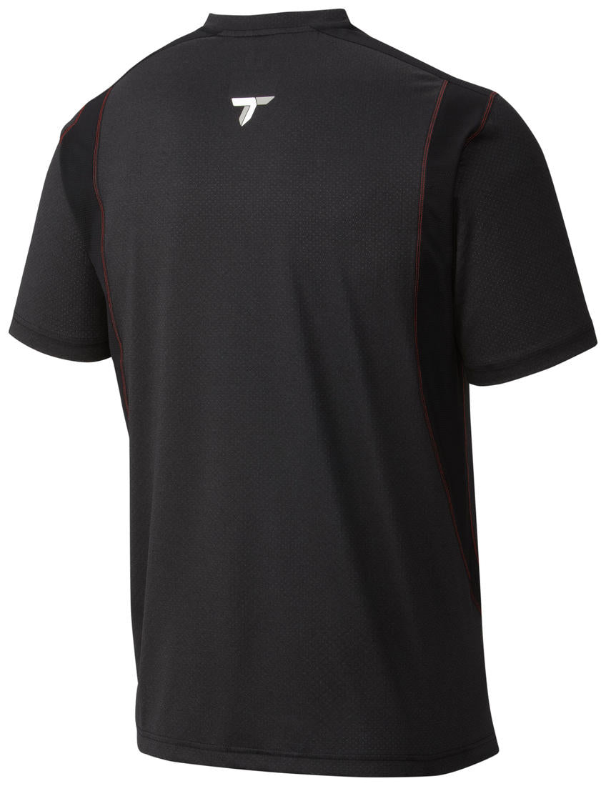 Columbia Men Black Titan Ice Mens Short Sleeve Shirt