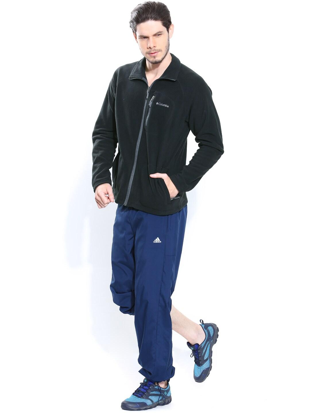 Columbia Men Black Fast Trek II Fleece Jacket