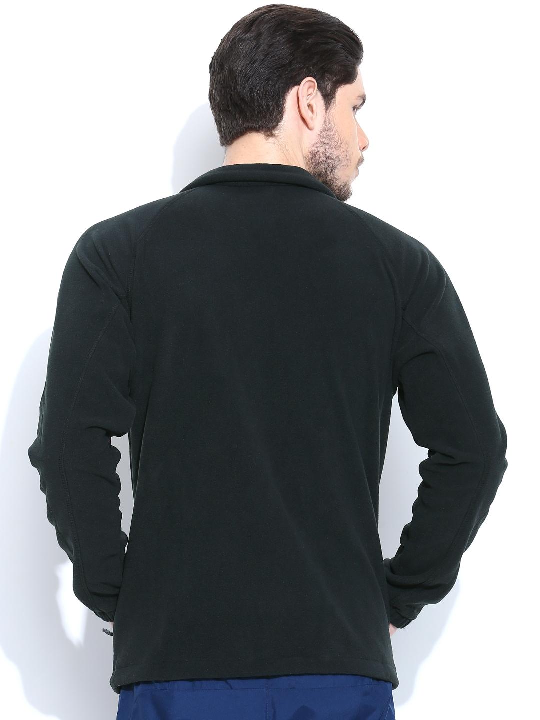 Columbia Men Black Fast Trek II Fleece Jacket