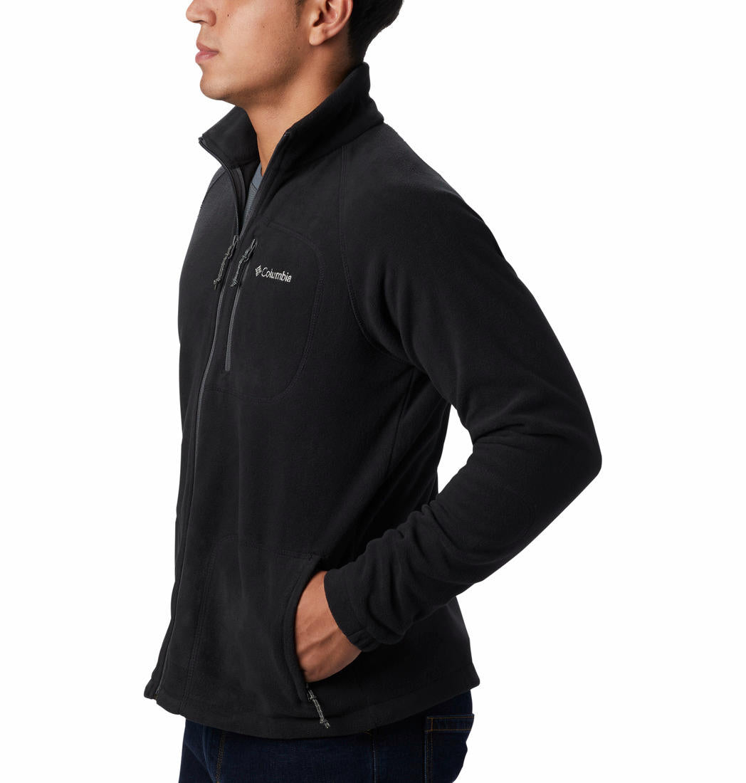 Columbia Men Black Fast Trek II Fleece Jacket