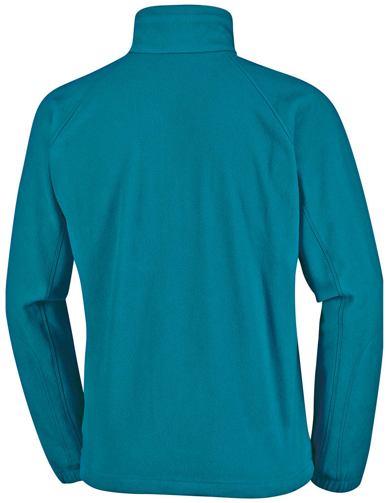 Columbia Men Green Fast Trek II Full Zip Fleece Jacket