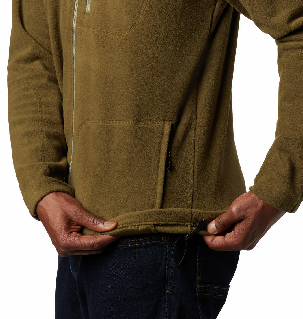 Columbia Men Olive Fast Trek II Full Zip Fleece Jacket